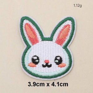 Wholesale Custom Varsity Lady Embroidery Patch Personalized Woven <b>Badge</b> for Garments Bags and Fashion Wear - Product Image 5