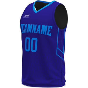 Tenue de sport tendance, réversible, respirante, légère, 100% polyester, uniforme de basket-ball pour hommes, couleurs et designs personnalisables - Product Image 4