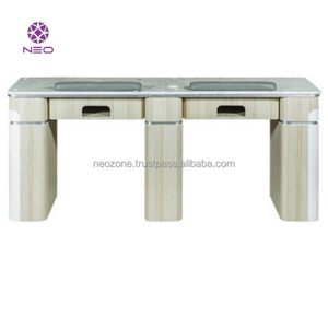 Tables à ongles modernes en MDF de haute qualité, écologiques, durables, en contreplaqué, couleur personnalisée, fabriquées au Vietnam, pour salon de manucure - Product Image 2