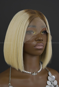 Perruque blonde à dentelle frontale, cheveux vierges vietnamiens, aspect naturel, prix d'usine - Product Image 6