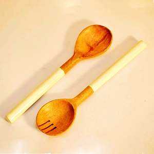 Top Selling Item <b>Salad</b> Serving Set Eco-Friendly Dishwasher Safe <b>Salad</b> Tools Home Kitchen Made in India - Product Image 6