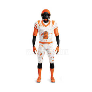 Uniforme de Fútbol Americano Transpirable al Por Mayor, Cómodo para Usar en Partidos - Product Image 2