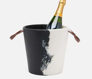 Resin Wine Ice Bucket Supplier Resin Wine Ice Bucket Factory Price Custom Color Resin Wine Ice Bucket <b>Matte</b> Finish - Product Image 4