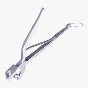 Coupe-oreilles professionnel en acier inoxydable forgé de 10 pouces, durable, réutilisable, réglable, de forme circulaire, pour usage vétérinaire (porcs, moutons, bovins, chèvres) - Product Image 4