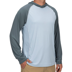 Camisa de Pesca Ligera y Transpirable de Manga Larga para Hombre, con Capucha, 100% Poliéster, UPF 50, Estilo Pullover, Gran Venta - Product Image 3