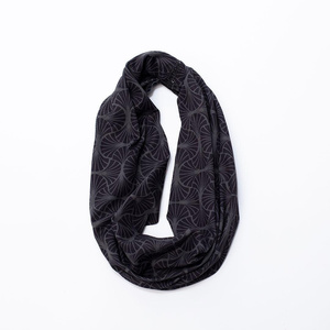 Adjustable Gray Printed <b>Headband</b> for Women <b>Sports</b> Workout Moisture Wicking Bandana Spring Summer Use - Product Image 6