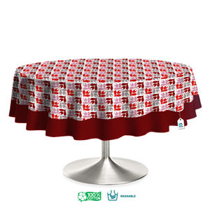 100% Cotton Woven Floral Printed Round <b>Table</b> <b>Cloth</b> Soft Touch Waterproof Oilproof Decorative Use for Dining Kitchen - Product Image 6