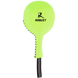 Raquetas de Taekwondo de Cuero Vacuno de 2.5 kg, Equipo de Entrenamiento de Artes Marciales Ecológico con Agarre Cómodo - Product Image 1