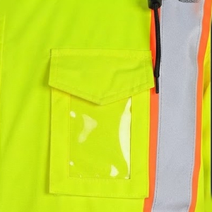 เสื้อแจ็คเก็ตทำงานแบบสะท้อนแสงสำหรับผู้ชาย ขายส่ง ราคาพิเศษ รุ่นใหม่ล่าสุด เสื้อแจ็คเก็ตอเนกประสงค์แบบสะท้อนแสงสำหรับงานอุตสาหกรรม - Product Image 5