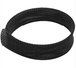 Sunbow Good <b>Heat</b> Dissipation Polyester Multifilament Braided Self Wrapping Expand 6mm Diameter -20C~+100C <b>Cable</b> Sleeving - Product Image 1