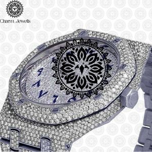 Charm Jewels Luxury Stainless Steel <b>Watch</b> 38mm Round Dial Sapphire Crystal Quartz Movement Women Fashion Design - Product Image 5