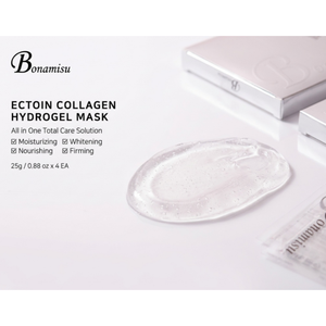 Mascarilla de hidrogel con ectoína y colágeno BONAMISU para recuperar una piel más sana, hidratante, reparadora, calmante y tonificante. Belleza coreana. - Product Image 1