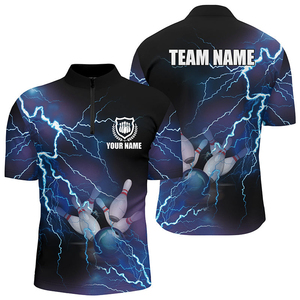 เสื้อโบว์ลิ่งแบบตาข่าย ดีไซน์หน้าหลังสั่งทำได้ คอจีน พิมพ์ลายด้วยความร้อน น้ำหนัก 220 กรัม โพลีเอสเตอร์ 100% ระบายอากาศได้ดี - Product Image 2