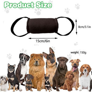 Almohada de Lona Ecológica para Perros, Juguete Interactivo para Morder, Entrenar y Jugar, Venta al Por Mayor OEM - Product Image 6