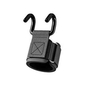 Crochets de levage pour hommes avec bandes de poignet réglables pour l'entraînement, l'aide à la préhension et l'haltérophilie – Vente en gros, Marque privée, OEM - Product Image 2