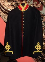 Prix de gros – Nouvelle tunique doublet écossaise noire pour homme en 100 % laine, grande taille, à manches longues, avec logo personnalisé, OEM