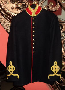 Precio al por mayor Personalizable 100% Lana Nuevo Doblete de Túnica Escocesa para Tamborista de Bagpipes Negro 2026 - Product Image 2