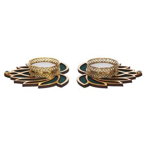 Tea Light Candle Holders for Home Decor Perfect Diwali Decoration Holders for Festive Gifting Christmas Housewarming - Product Image 4