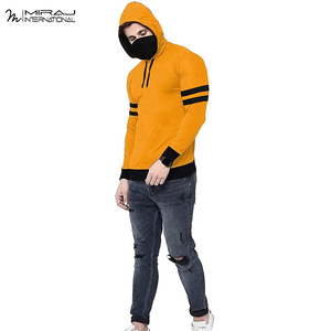 เสื้อฮู้ดดี้ผู้ชายแบบสบายๆ คุณภาพพรีเมียม สีตัดกัน ดีไซน์ตามสั่ง นุ่มสบาย เป็นมิตรต่อสิ่งแวดล้อม ใช้ซ้ำได้ ขายดี สินค้ามาใหม่ - Product Image 4
