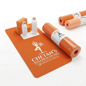 Tapete de Yoga de Silicona Plegable, Antideslizante y Ecológico, Marca Olivia, Tapete de Ejercicio Duradero Hecho a Mano - Product Image 2