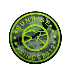 Logo en caoutchouc PVC de forme personnalisée pour la promotion de la marque d'entreprise, patch en caoutchouc haute densité pour un branding professionnel - Product Image 2