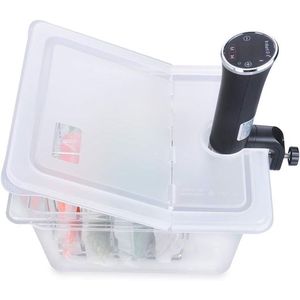 Contenitore Sous Vide EVC-12 da 12 Quarti con Coperchio Pieghevole a Cerniera Compatibile con Anova Nano AN500-US00 e Anova Pro 3.0 - Product Image 2