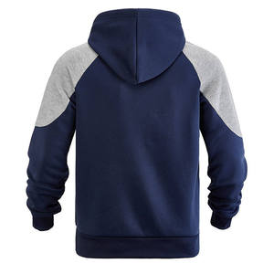 Sudadera con Capucha de Invierno para Hombre, Talla Grande, Diseño Personalizado con Parches, Gruesa y Cálida, Estilo Holgado - Product Image 2
