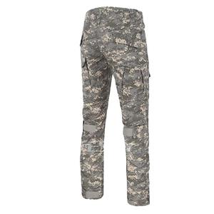 ชุดเสื้อฝึกอบรมอเนกประสงค์และกางเกงคาร์โก้ เสื้อแขนยาวระบายอากาศ กางเกงคาร์โก้หลายกระเป๋า เสื้อผ้าสนามที่ทนทาน - Product Image 4