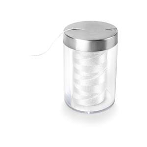 Bobina di spago da cucina con coperchio in metallo per legare la carne e cucinare - Product Image 1