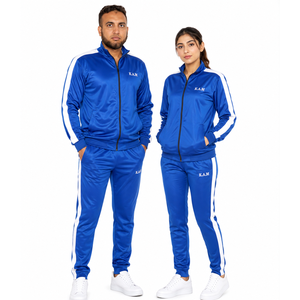 Chándal Deportivo Informal para Hombre, Tejido en Poliéster, Corte Ajustado, Transpirable, para Correr, Gimnasio, Entrenamiento, Servicio Personalizado OEM - Product Image 4