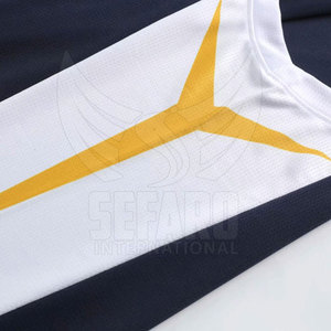 Uniforme de Baloncesto Deportivo de Último Diseño, Impresión de Logotipo Personalizado, Uniforme de Baloncesto de Color Sólido - Product Image 6