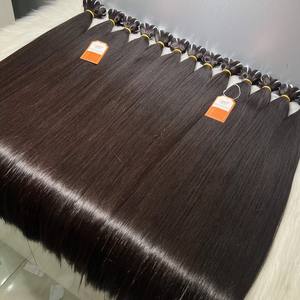 ผมต่อขนตรงสำหรับต่อผมมนุษย์ทำจากผมดิบจากเวียดนาม - Product Image 1