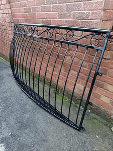Rampe de balcon en fer forgé traditionnelle KHP, sans cadre, résistante à la rouille, facile à assembler, pour usage extérieur - Product Image 5