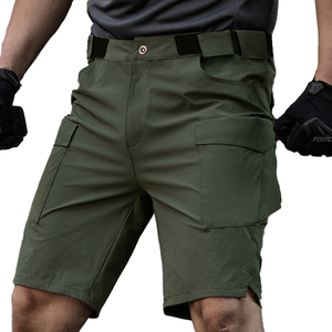 Pantalones Cortos Tácticos Delgados para Hombre, de Secado Rápido, de Lona Sólida, Estilo Jogger, Holgados, Impermeables, Deportivos, Casuales, para Verano 2026 - Product Image 1