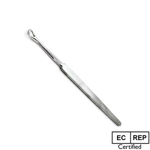 Curettes auriculaires Fox de qualité supérieure 6 mm, curette auriculaire droite et aiguisée pour otologie, instruments ORL, vente en gros - Product Image 4