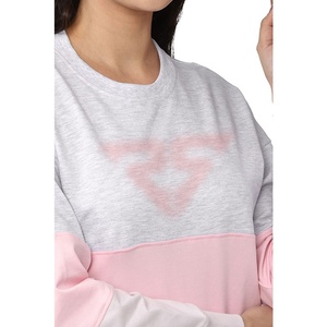 Sudaderas de nuevo estilo, ropa deportiva con logotipo personalizado, sudaderas ajustadas de alta calidad de lana de algodón para mujer - Product Image 5