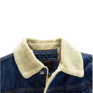 Latest Design Solid Color <b>Men</b> <b>Denim</b> <b>Jacket</b> For Street Wear Best Manufacturer And Supplier Casual Wear <b>Men's</b> Demin <b>Jackets</b> - Product Image 5