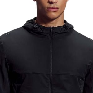 Wholesale Mens Lightweight Performance Windbreaker Jacket Breathable Outdoor Sports <b>Coat</b> Full Zip Running Apparel Manufacturer - Product Image 3