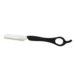 Professional Stainless Steel Hair Thinning <b>Razor</b> Salon Barber Texturizing Cutting Shaper <b>Razor</b> with Plastic Handle High Quality - Product Image 3