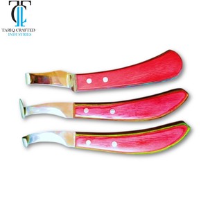 Couteau à sabots de fermeur en acier inoxydable, lame ultra-affûtée, outil professionnel pour l'entretien des sabots de cheval, équipement de fermeur professionnel - Product Image 2