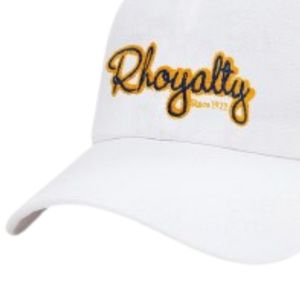 หมวกแก๊ป Simple Sigma Gamma Rho Royalty สีขาว หมวกสมาคมพี่น้องกรีก หมวกเบสบอลผ้าฝ้ายปรับได้ SGRho ของขวัญเครื่องแต่งกายรอยัลตี้ - Product Image 2