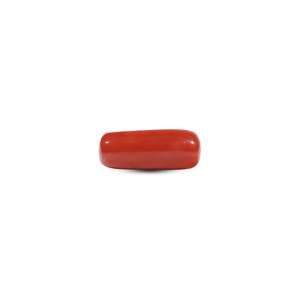 Natural Red Coral Loose Gemstone 7.25 Carat for Fine Jewelry - Product Image 1
