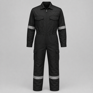 Traje de Seguridad Premium de Alta Visibilidad, Diseñado con Construcción Duradera, Ajuste Cómodo y Tiras Reflectantes - Product Image 1