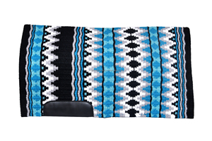 Tapis de selle de cheval Western haut de gamme en feutre rembourré style Navajo, équipement et accessoires pour chevaux, produit équestre - Product Image 4