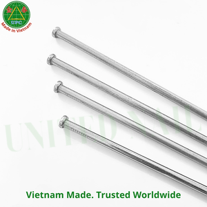 Clou en fer à tête plate de 11,6 pouces, poli, à tige lisse, pour la construction en bois, provenant du Vietnam |   clou à usage général - Product Image 1