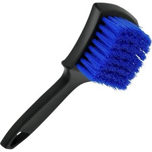 Spazzola per Pulizia e Lavaggio Tappeti Nera e Blu 8.3 x 2.5 Pollici per Interni Auto e Casa - Product Image 1