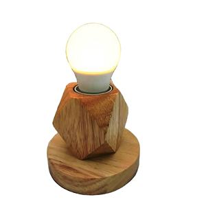 Douille de lampe en bois avec PRODUIT DE VENTE CHAUDE Lampe de table en bois ARTISANAT - Product Image 1