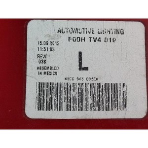 ชุดไฟท้ายด้านซ้าย Jetta มือสอง ของแท้ OEM รุ่น 5C6945095E - Product Image 5