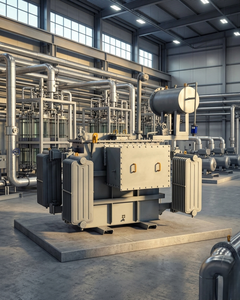 Transformateur de distribution immergé dans l'huile de haute qualité 800 kVA 10,5 kV 0,4 kV S13 M 1000 triphasé Dyn11 avec changeur de tension à 5 positions - Product Image 1