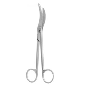 Tijeras Dentadas para Episiotomía, Instrumento Quirúrgico de Obstetricia y Ginecología, 18 cm, Acero, Certificado CE, 1 Año de Garantía por Dentavex - Product Image 1